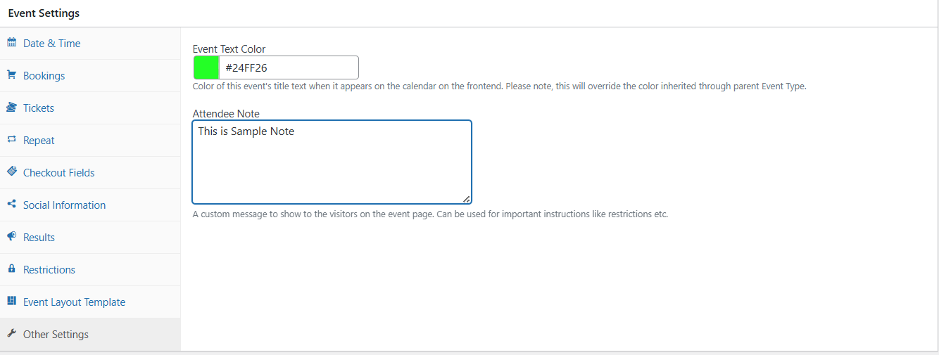 Add your Attendee Note Here 