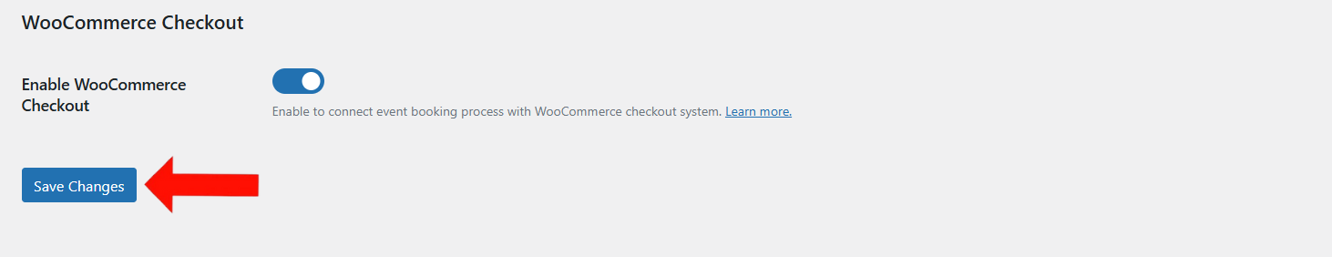 Enable Woocommerce Chekout