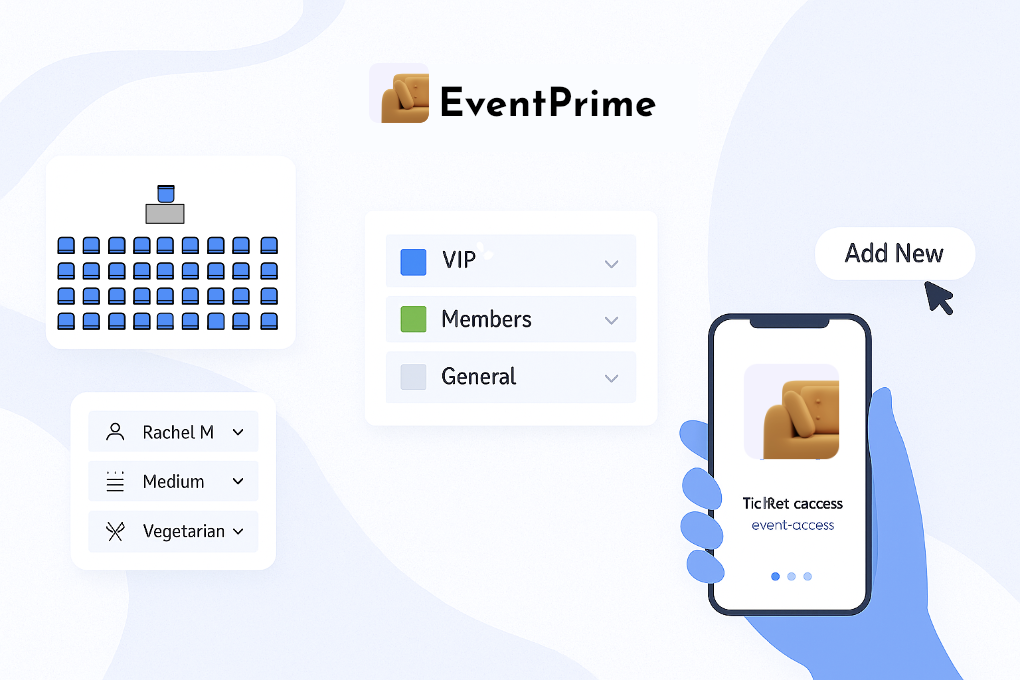 Seating layout illustration