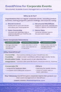 Corporate events software